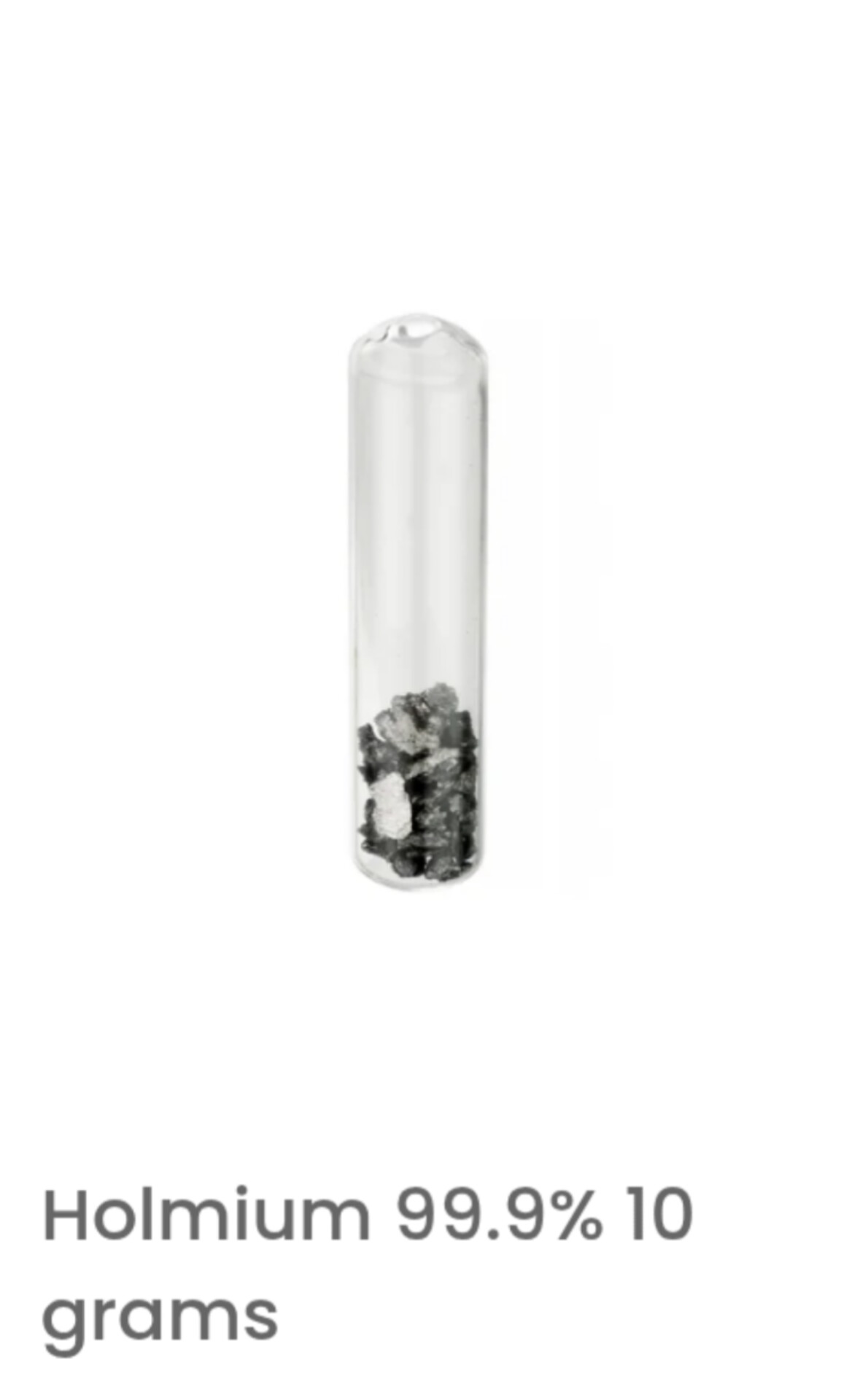 holmium 99.9% 10 grams holmium 99.9% 10 grams